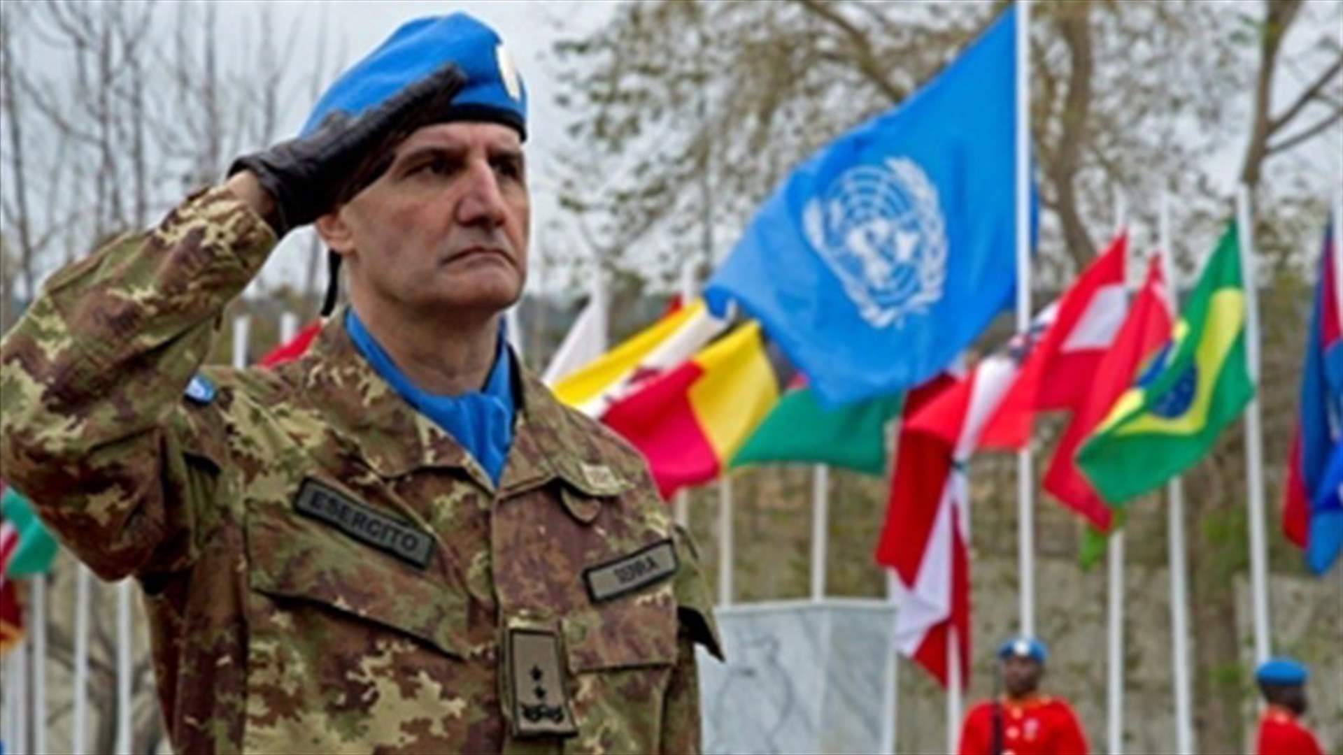 Major General Serra meets with Lebanese officials