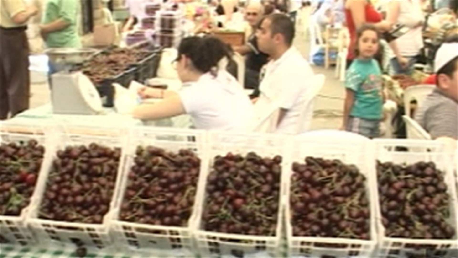 مهرجان الكرز انطلق في حمانا