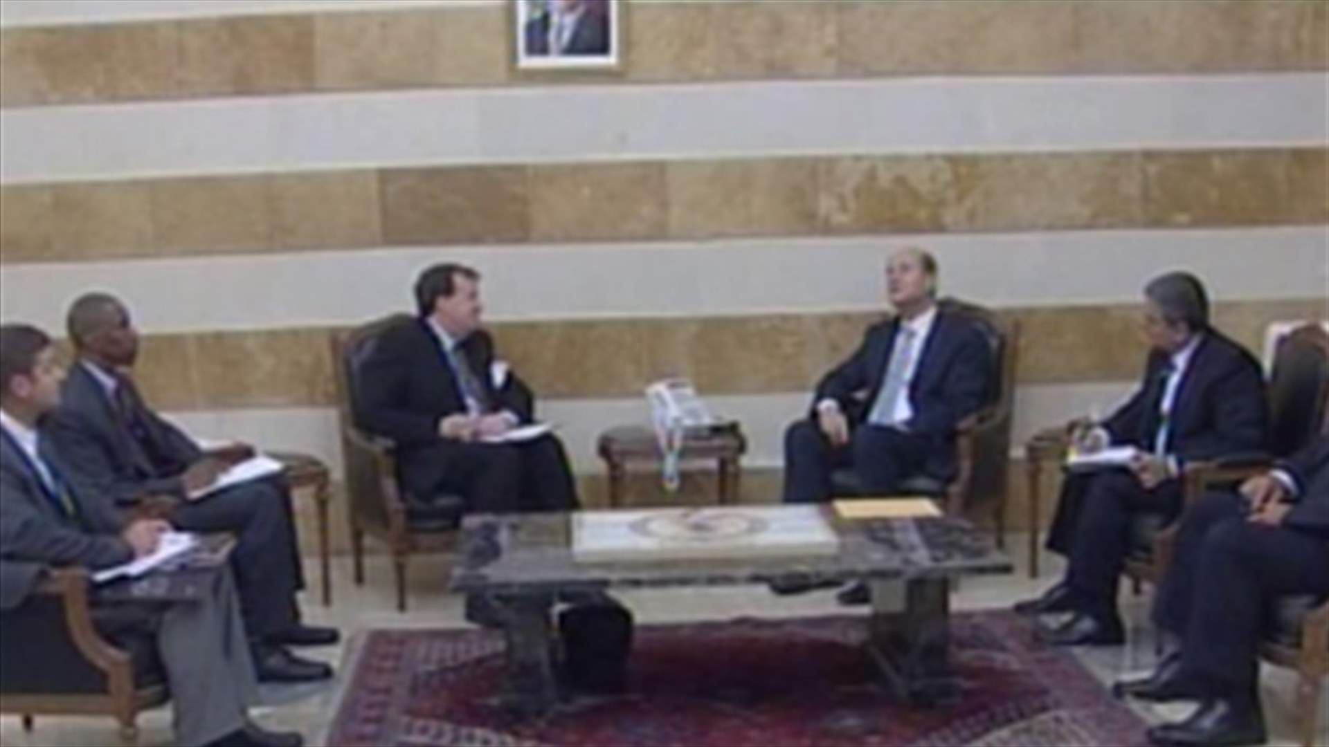 الوضع السياسي والأمني بين شربل وميلز