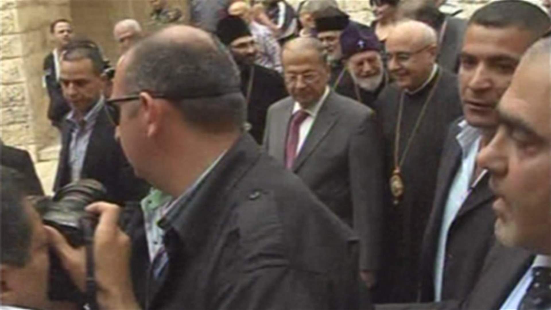 Aoun kicks off three-day visit to Zahle