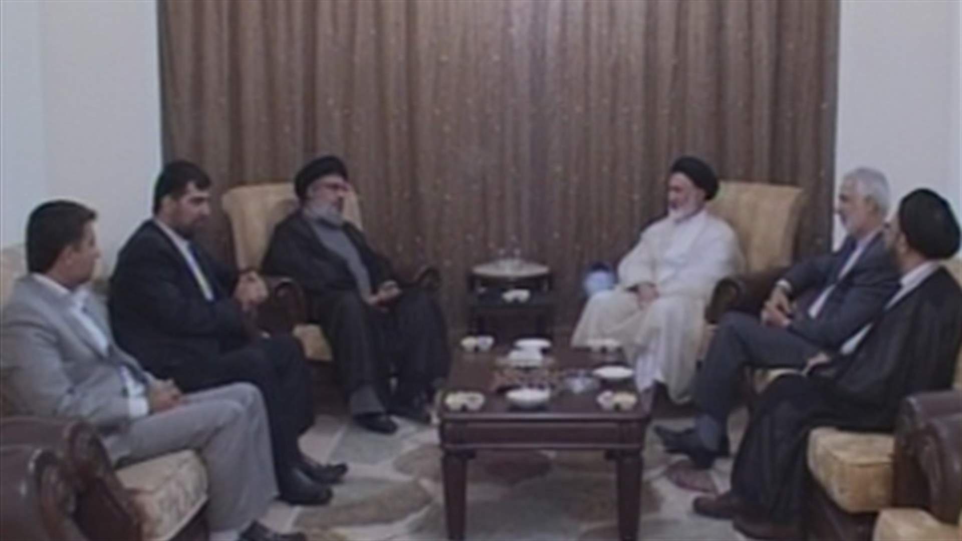 نصر الله يستقبل ممثل خامنئي والبحث يتناول الأوضاع العامة