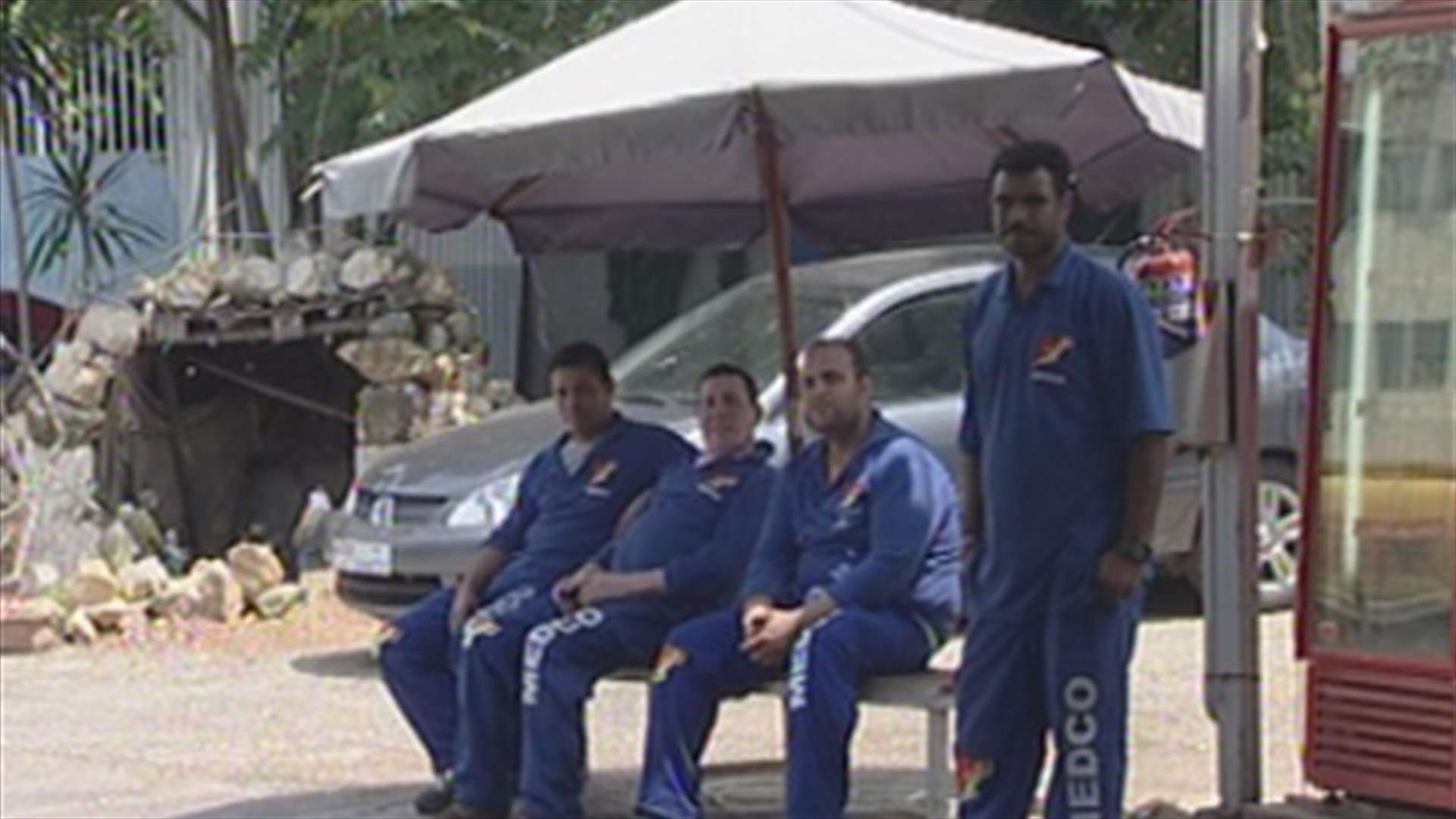 How did Egyptian workers in Lebanon react to Morsy’s election? 