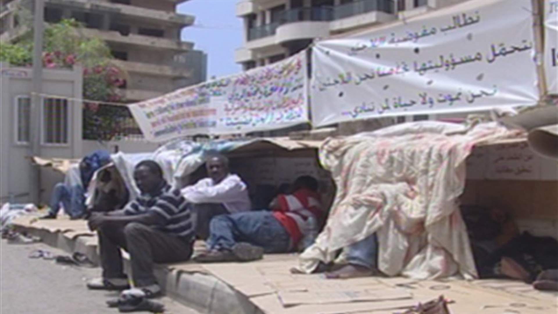 Sudanese refugees carry on strike until demands are met