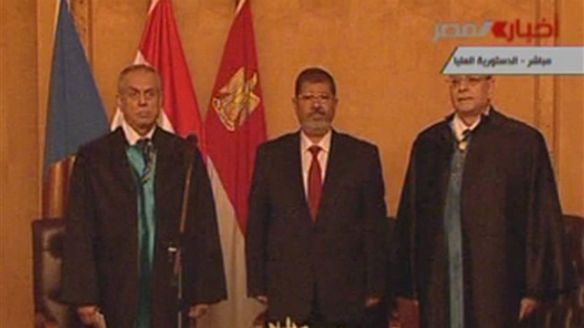 Islamist Morsi sworn in as Egypt's president