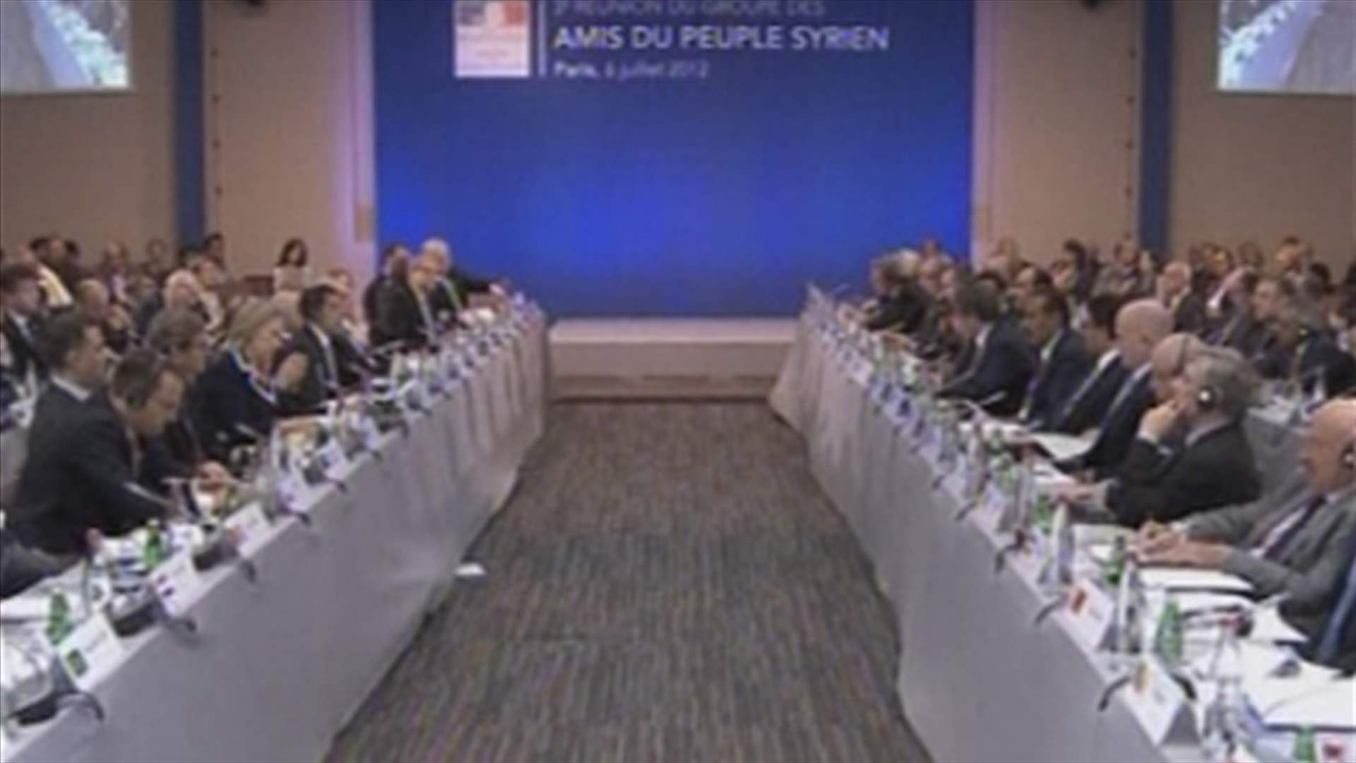 "Friends of Syria" urge more sanctions, UN action