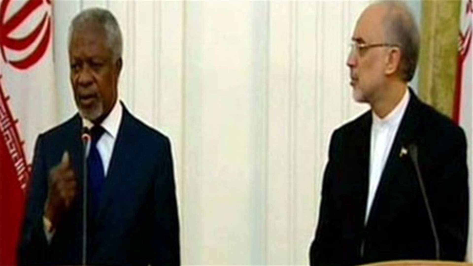 Annan in Baghdad for talks on Syrian crisis