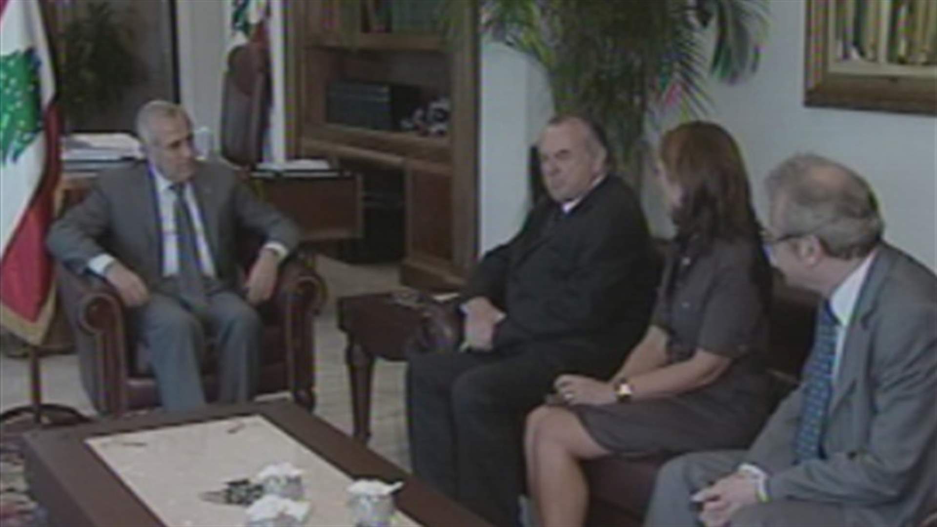 Sleiman discusses Palestinians affairs