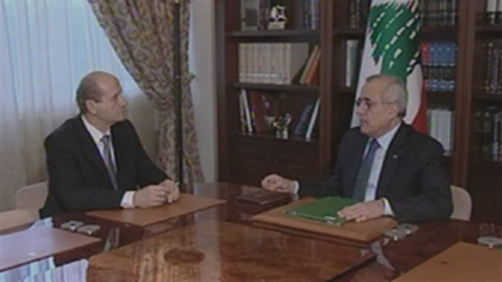 Sleiman, Charbel discuss security situation
