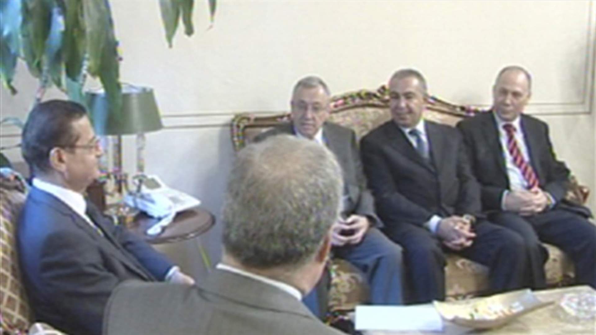 Mansour, March 14 delegation tackle arrangements for expats' participation in elections
