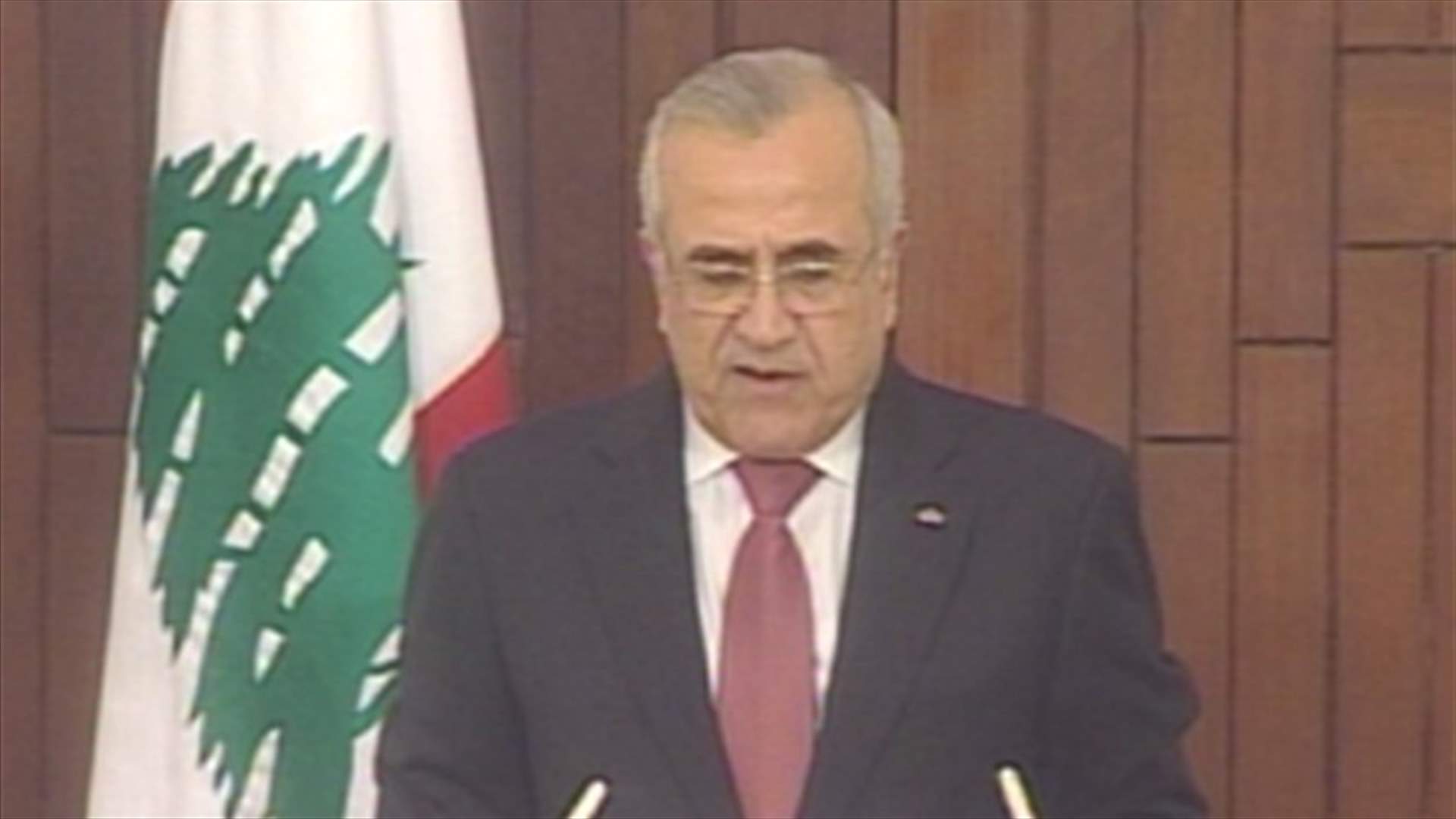 Sleiman says will resume calls for dialogue