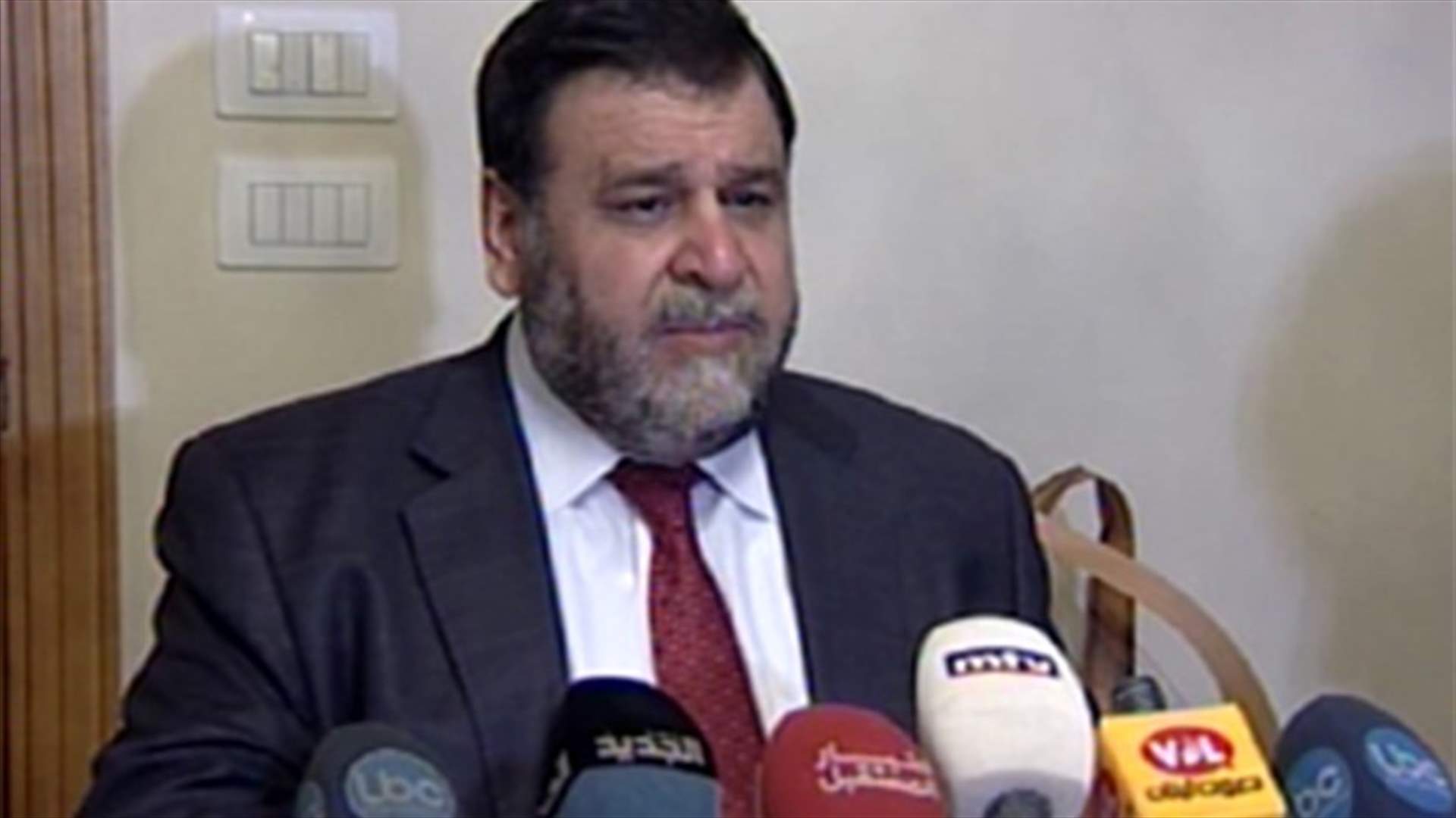 Daher calls on “Assad’s cabinet” to resign 