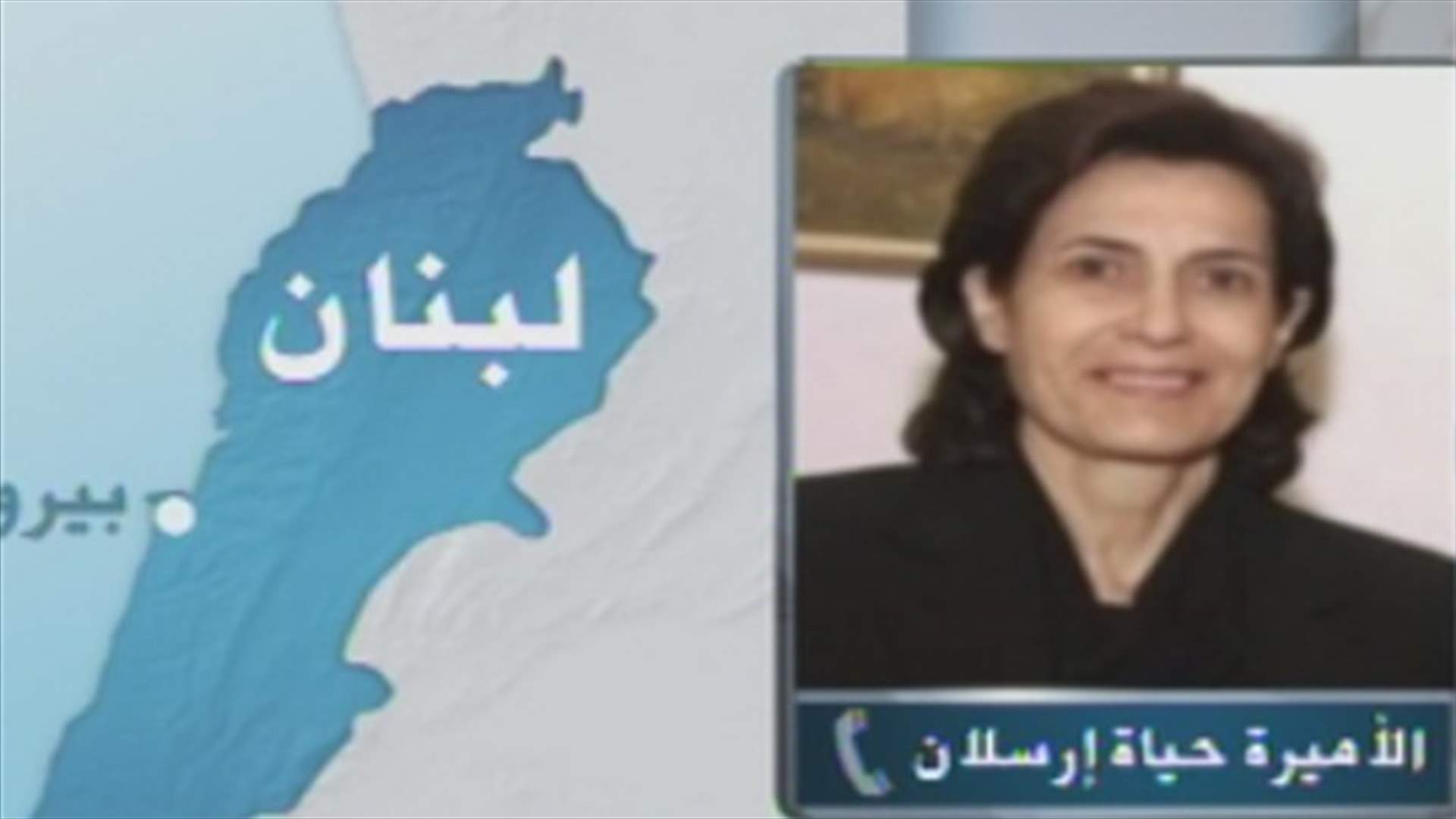Princess Hayat Arslan to LBCI: cabinet’s work disappointing 