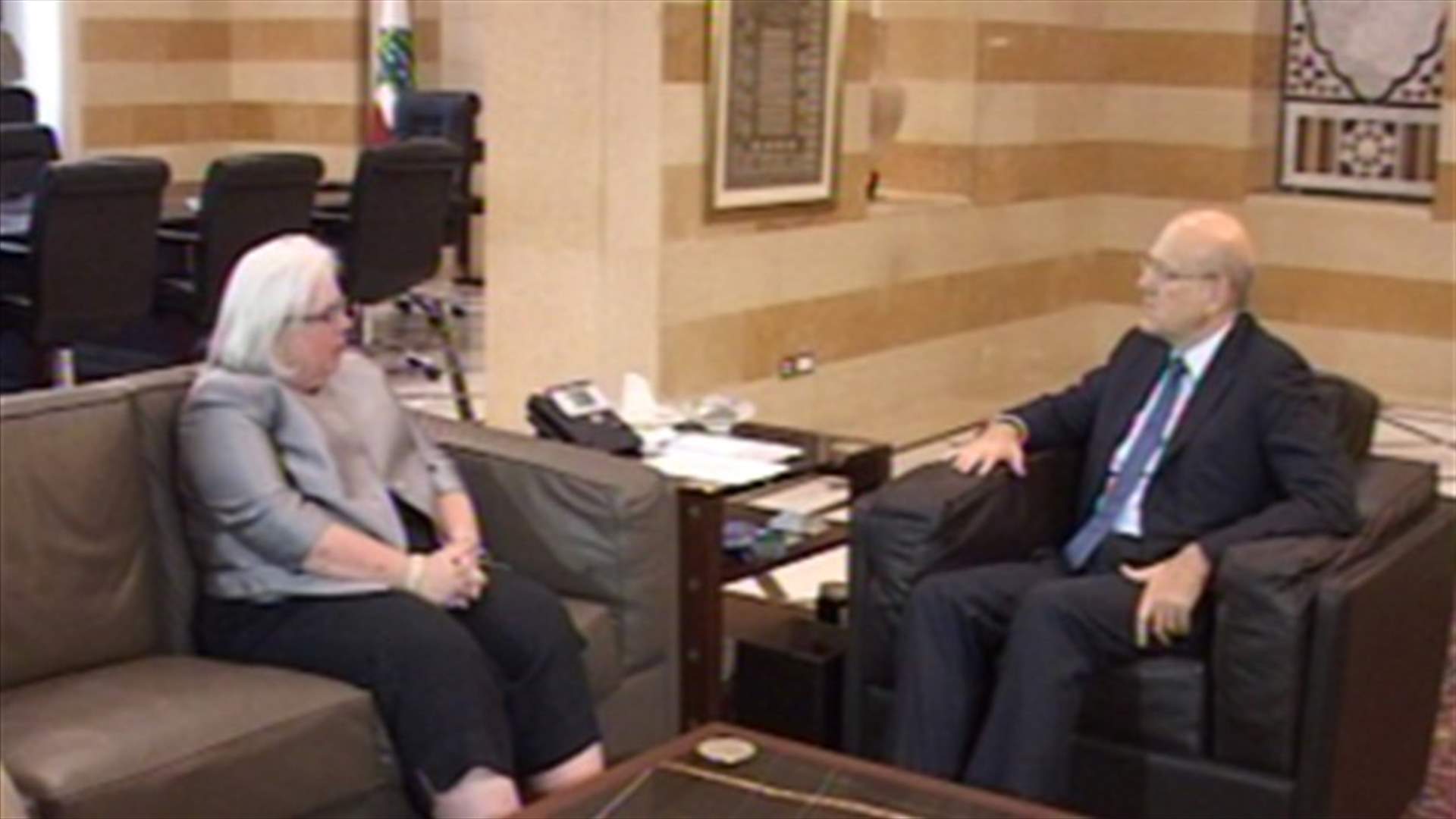 Mikati briefed on results, holds talks with Connelly 