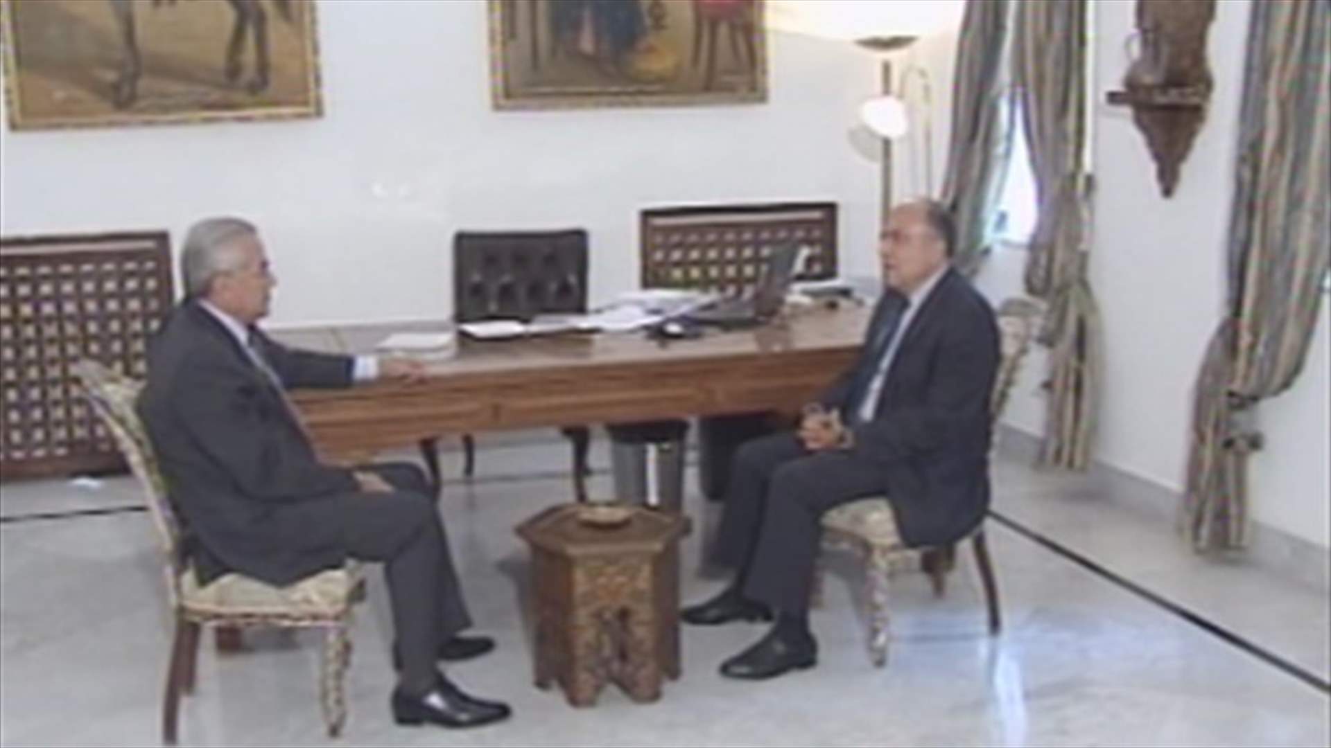 Sleiman, Khoury discuss latest developments