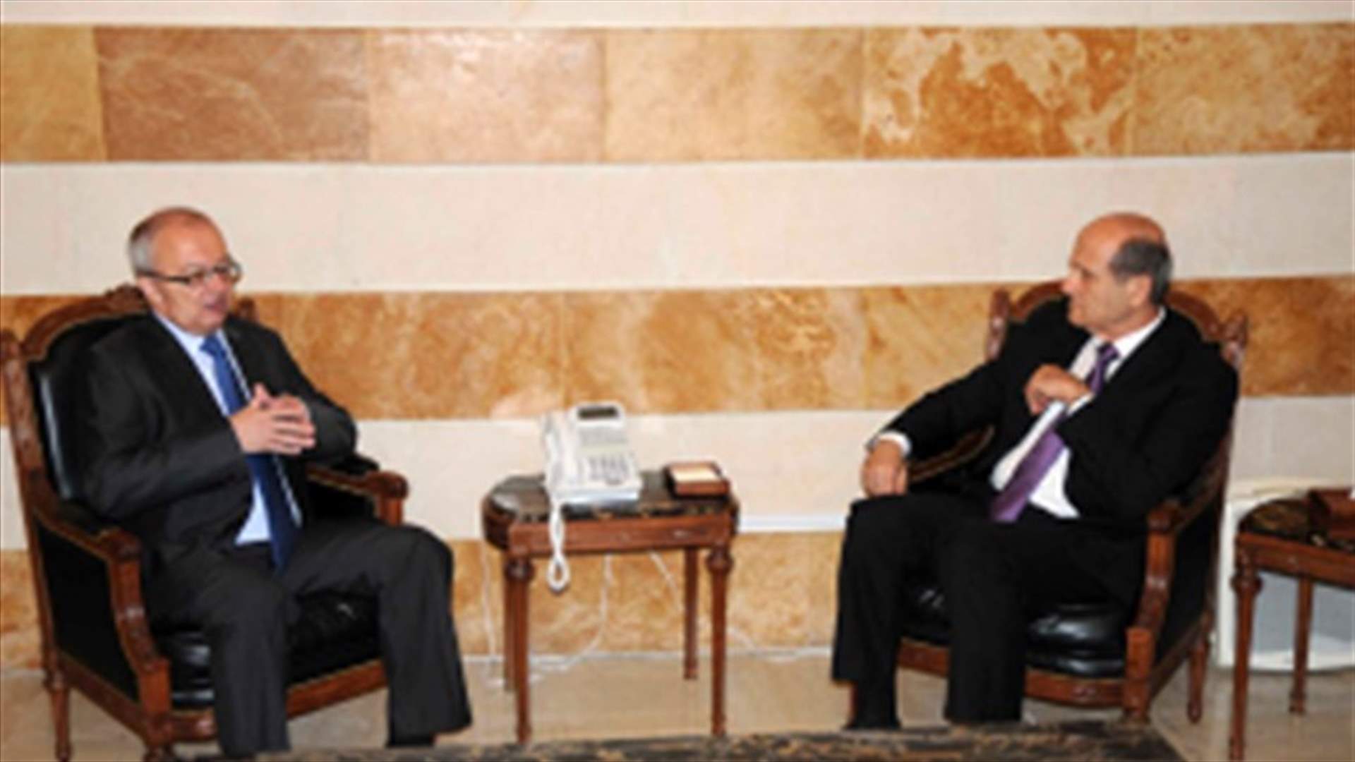 Charbel, Turkish ambassador follow up on abductees’ issue