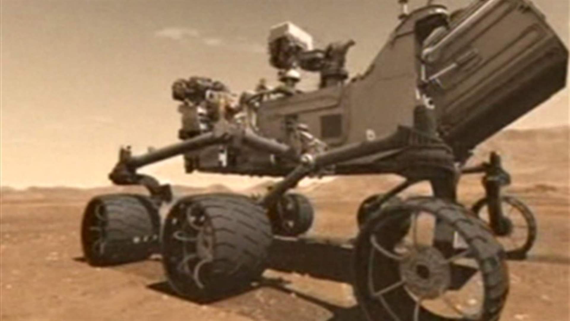 Mars rover Curiosity makes first test drive