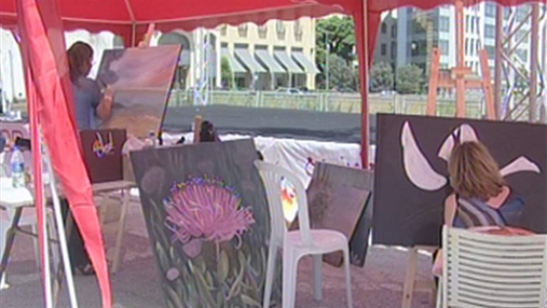 Red Cross’ youth celebrate Peace in Martyrs Square