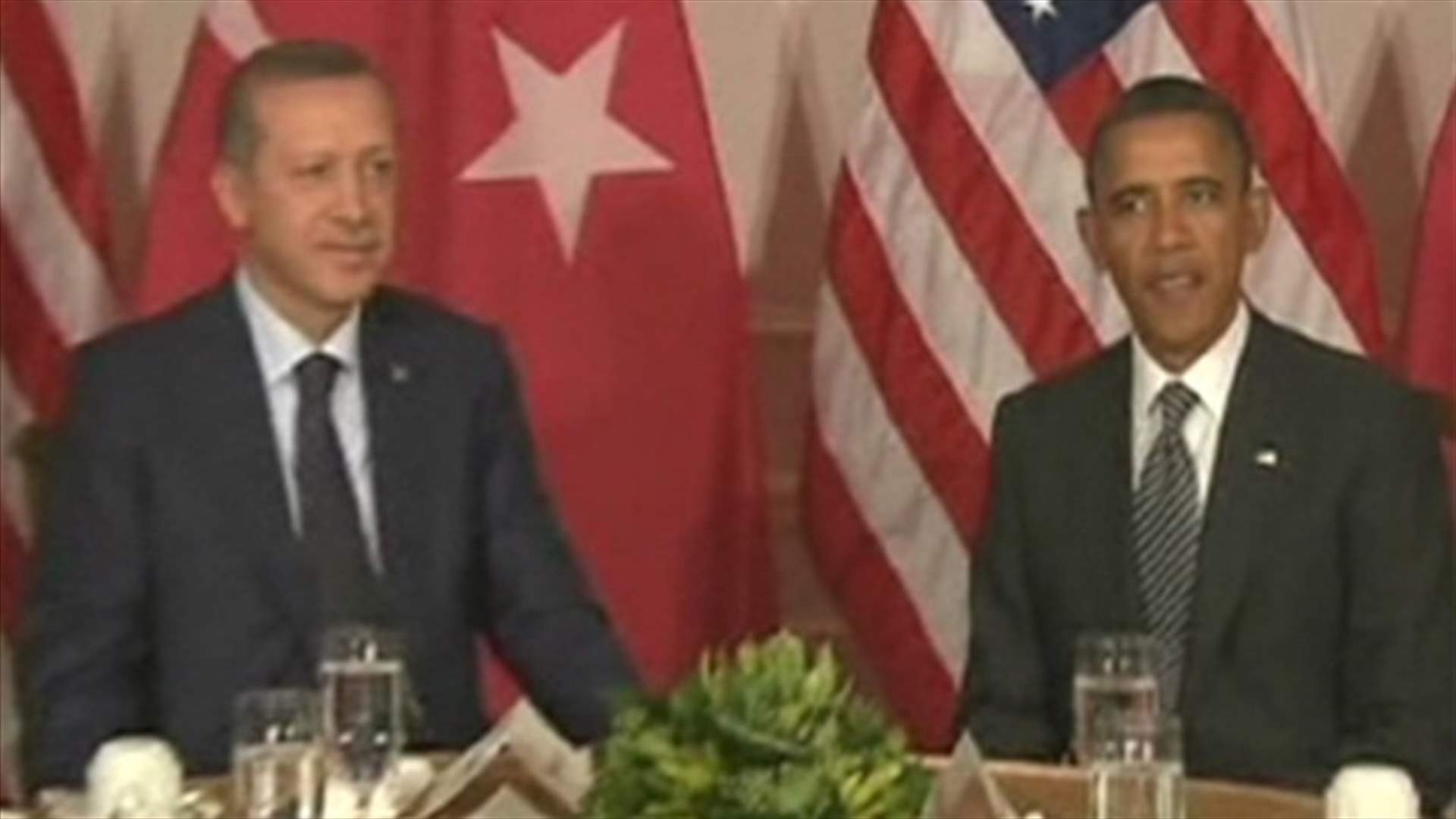 Obama-Erdogan call for more sanctions on Syria