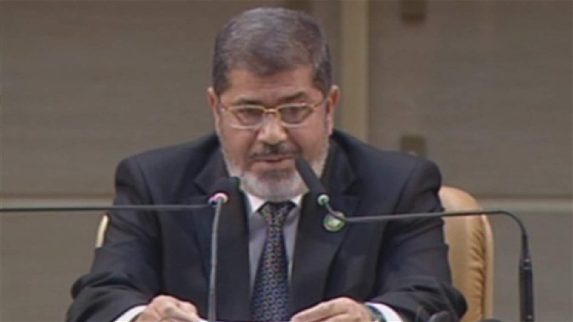 Morsi’s tribute to the Syrian people lost in translation 