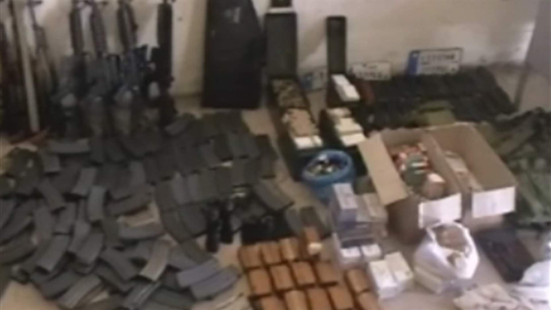 LAF confiscates a significant number of arms in Rweiss