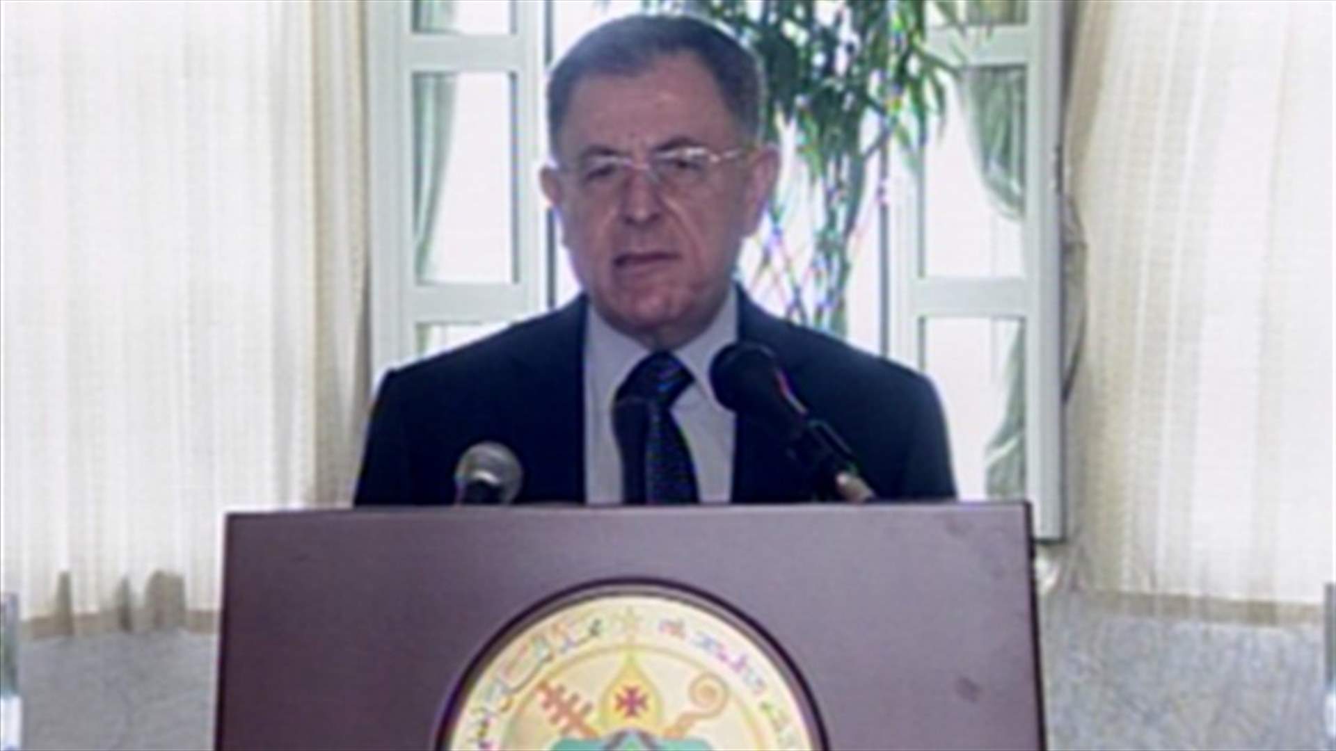Siniora from Bkerke: We will spearhead the Pope’s welcoming delegation