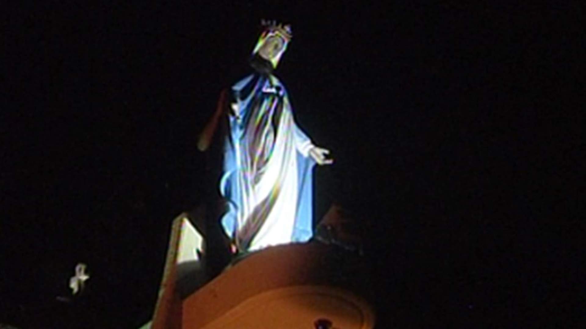 Virgin Mary Statue in Jbeil draws hype, cries tears of oil and blood
