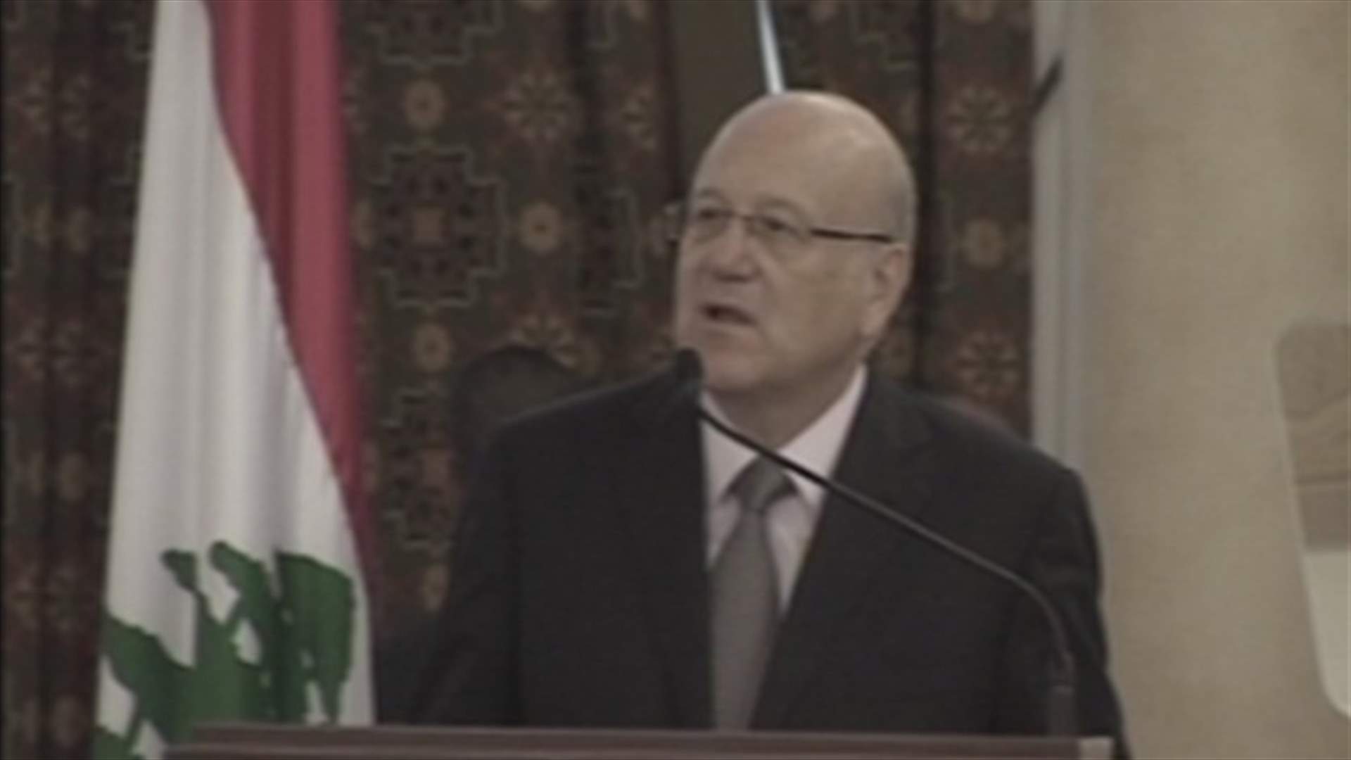 Mikati: improving conditions at refugee camps are a priority for stability