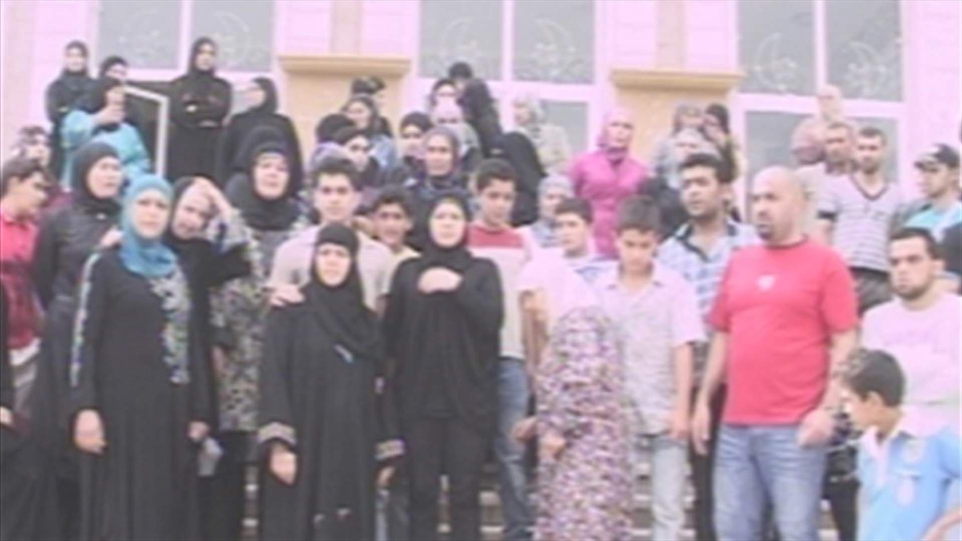 غضب اهالي مجدل عنجر أثر اشكال روميه