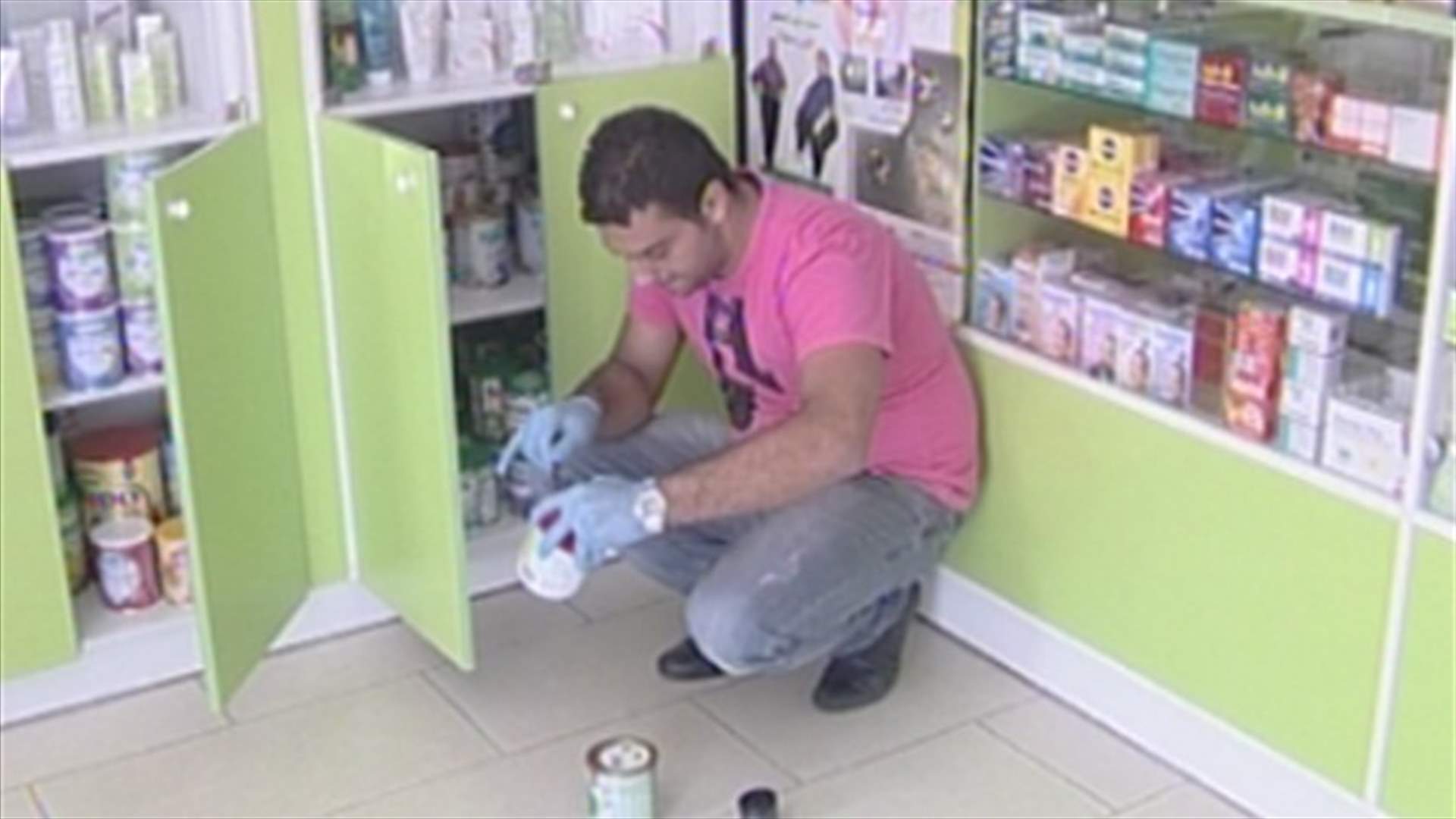 Pharmacy theft on Qartaba road