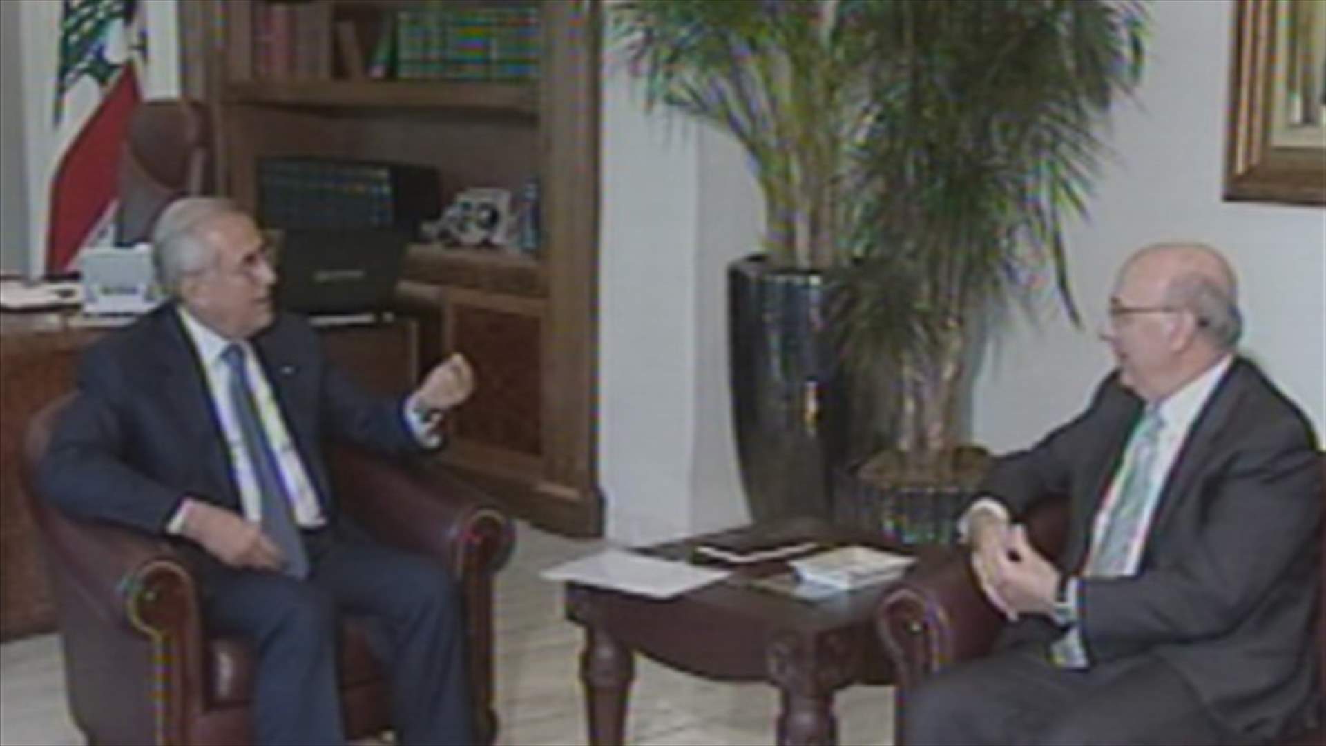 Sleiman, Qortbawi discuss latest developments