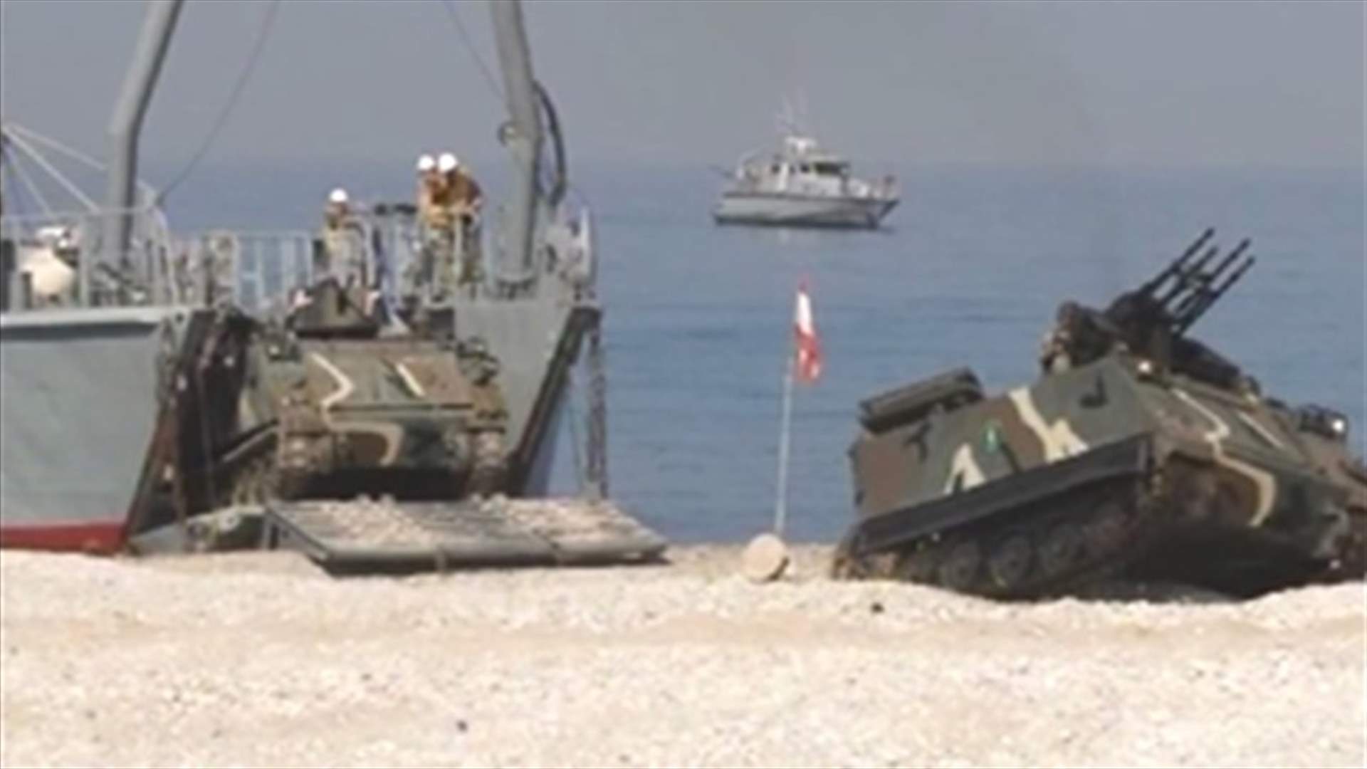 LAF conducts a combat maneuver in Nahr Ibrahim