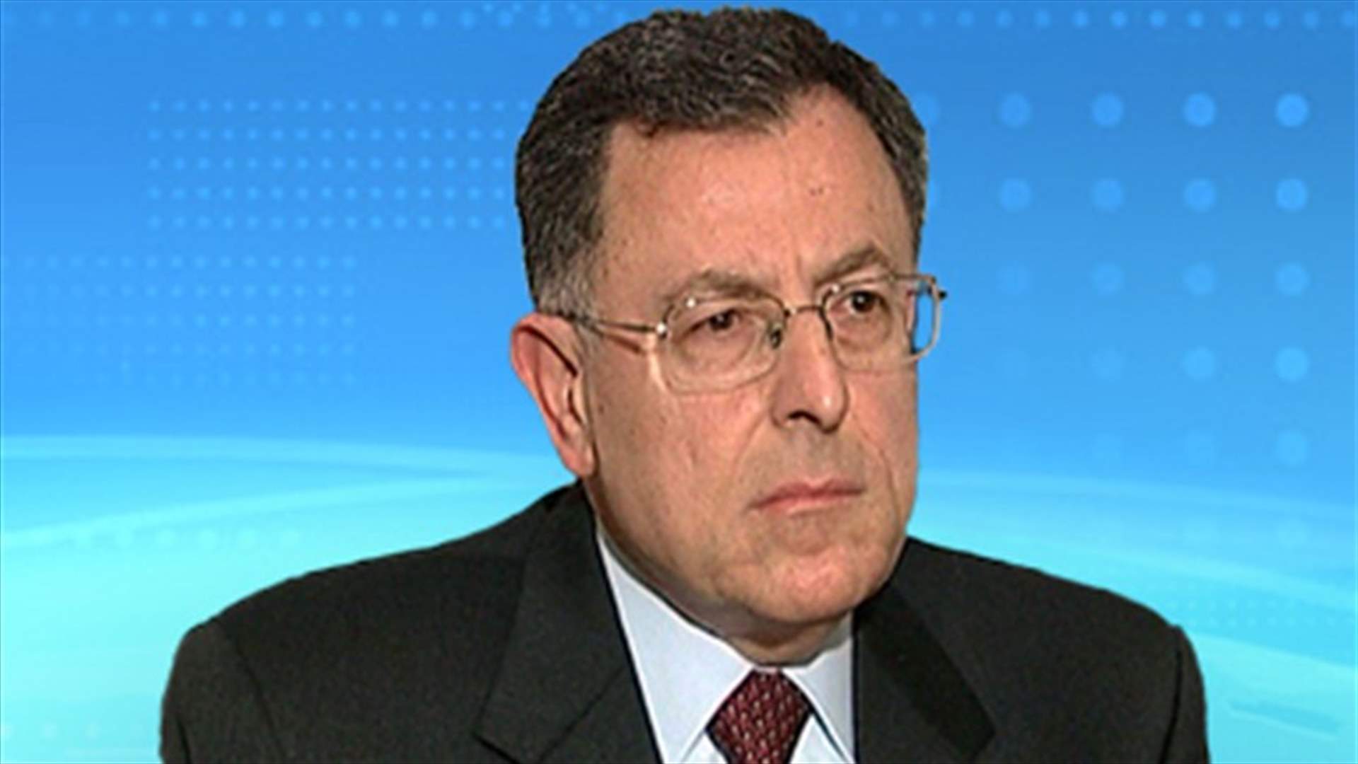 السنيورة : متفهمون لموقف المسيحيين..وما زلنا في بداية الطريق