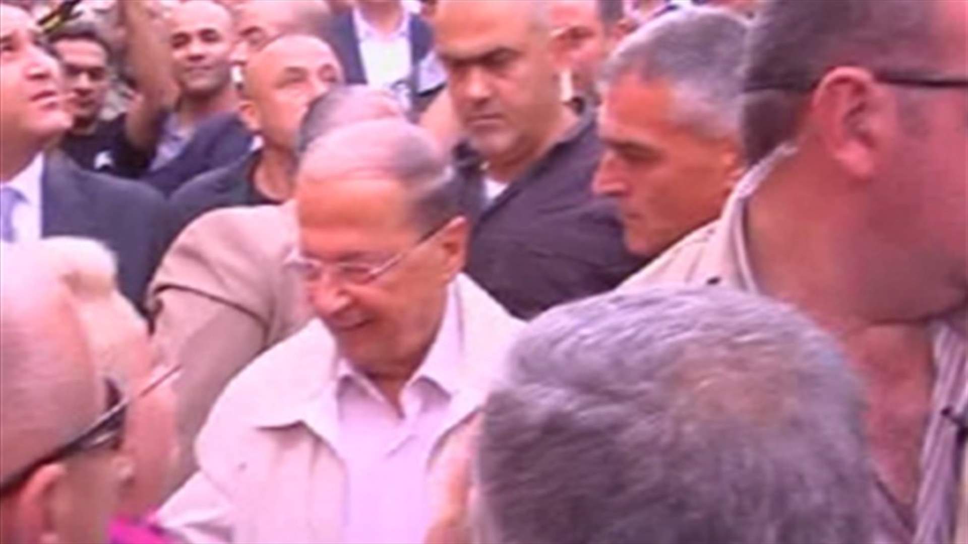Aoun: I fear extremism will grow stronger if Syria falls