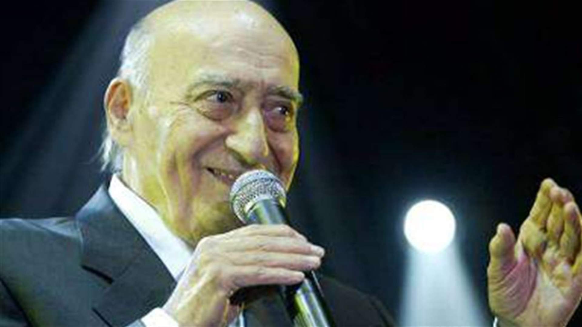 Health of cultural icon Wadih El Safi improves remarkably  