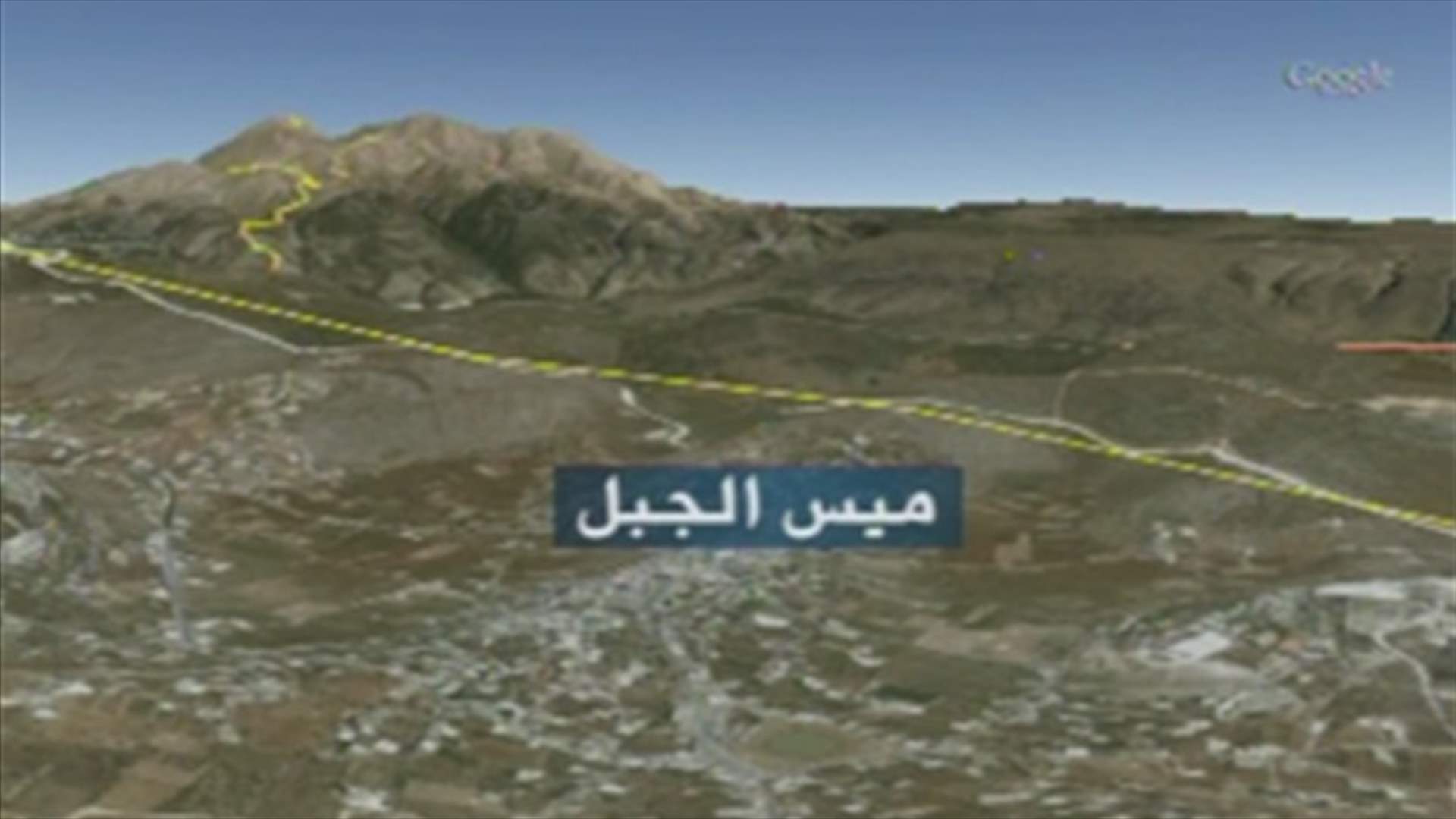 Army Command: enemy patrol crosses Meis el Jabal technical line