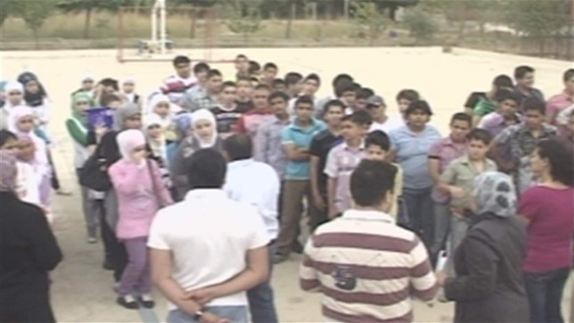 Displaced Syrian children in Lebanon re-attend classes