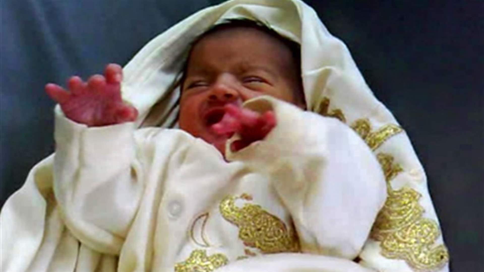 Abandoned newborn found in a basket in Ajaltoun