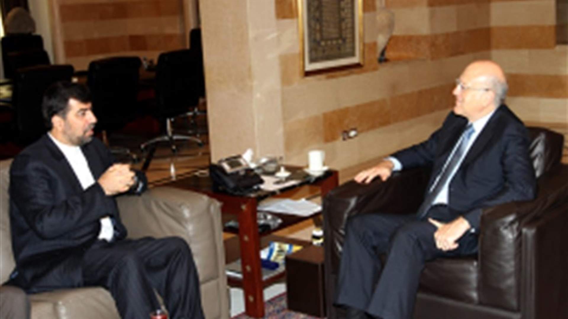 Mikati meets Iran’s Ambassador to discuss bilateral cooperation