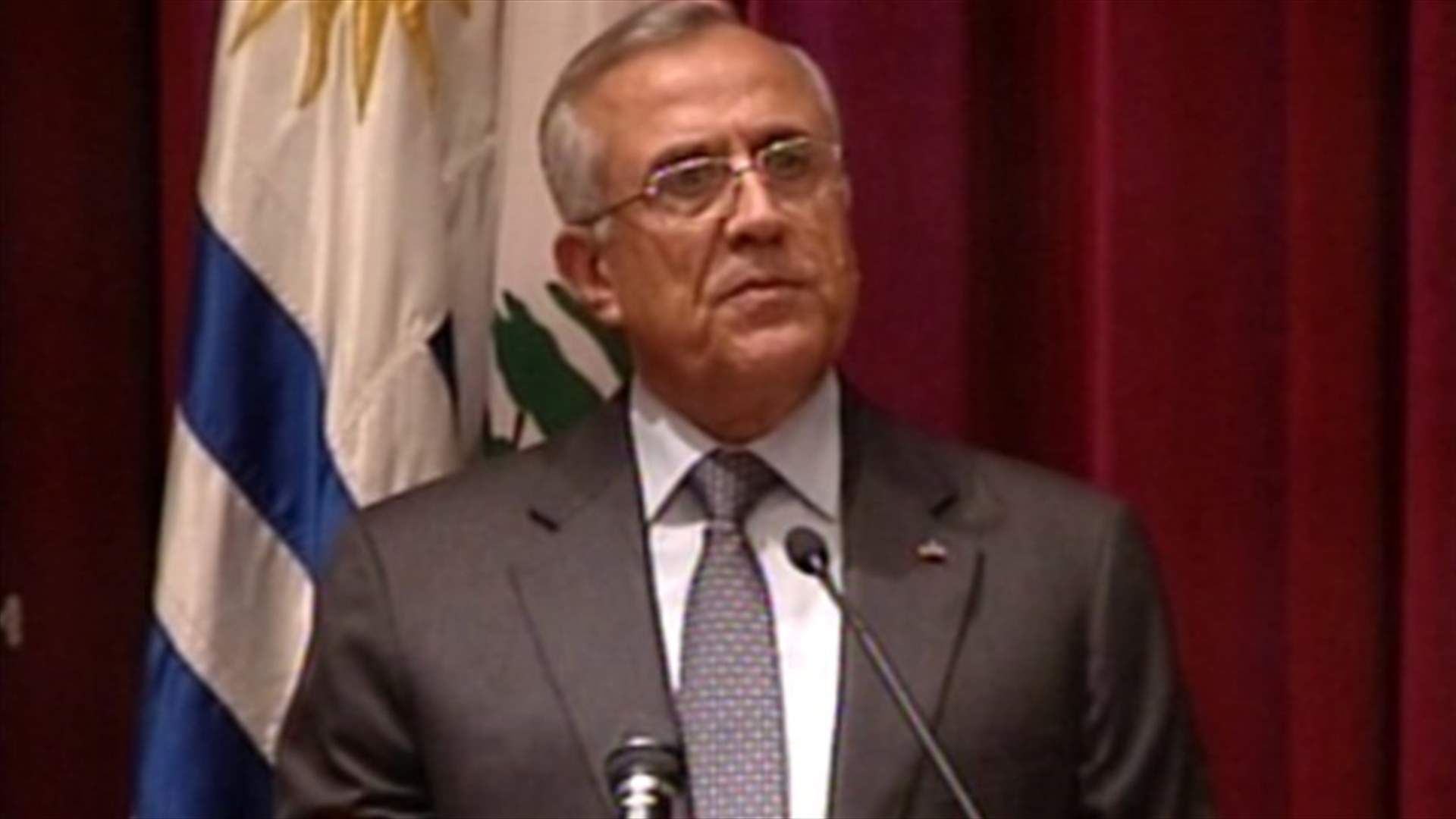 Sleiman: Lebanon is no place to protect any regime 