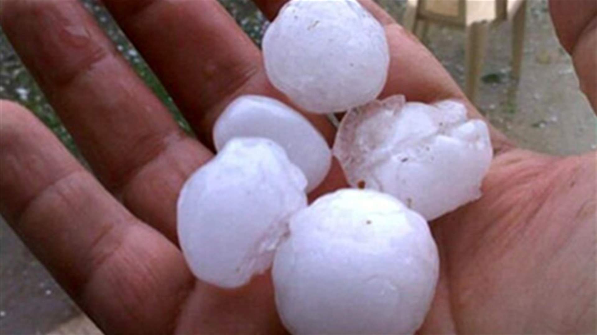 Hail the size of ping-pong balls hammers Akkar