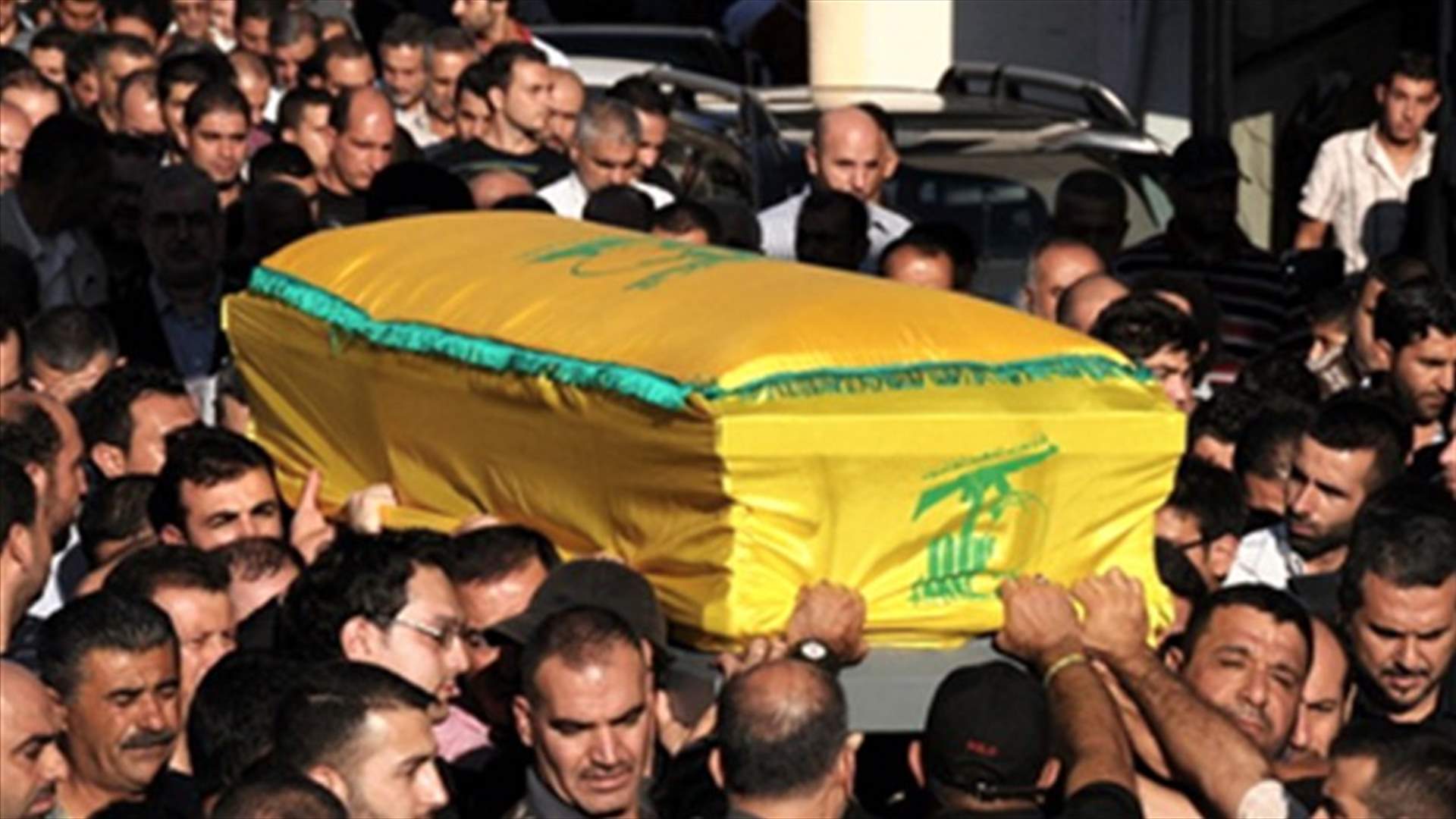 Hezbollah holds funeral for member killed on Lebanese-Syrian border