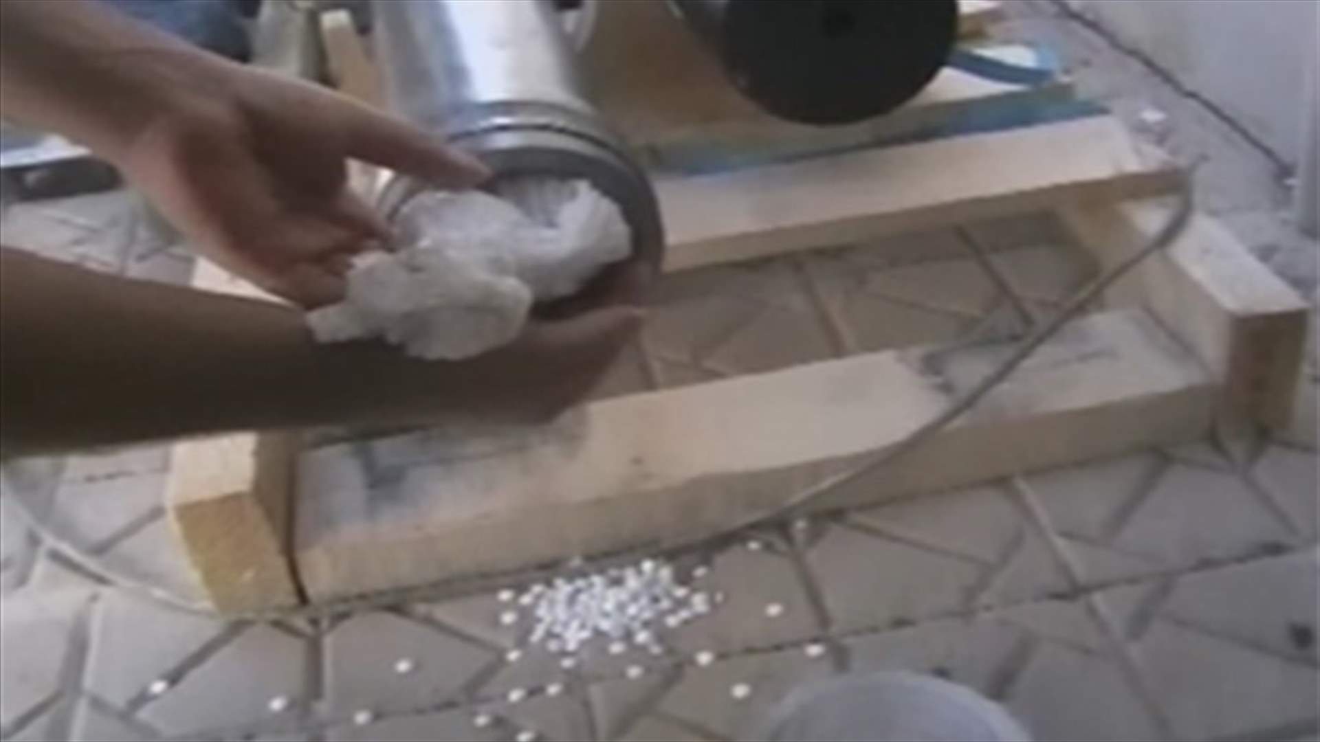 20 kilos of narcotic pills found in a package