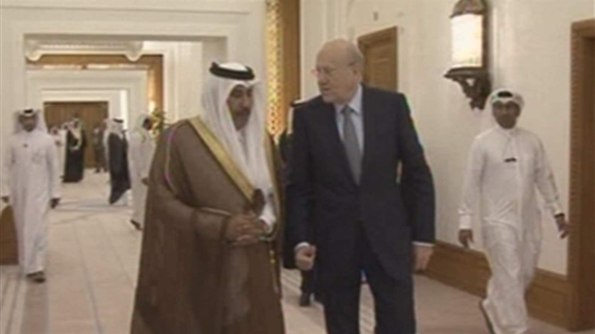 Mikati, Qatari Emir discuss latest regional developments