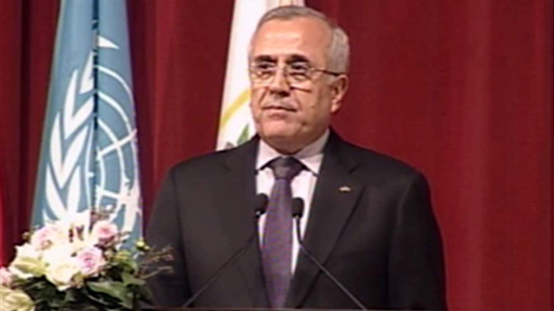 Sleiman calls for avoiding internal conflicts through dialogue