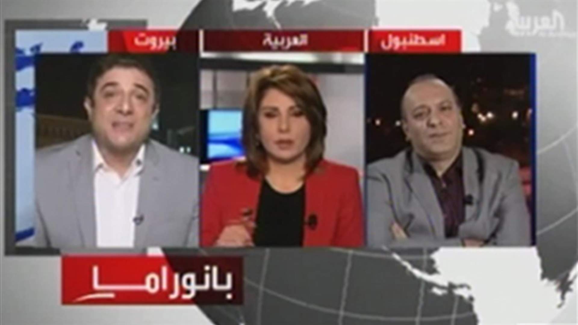 Once again Arabic talk shows turn into a fighting ring