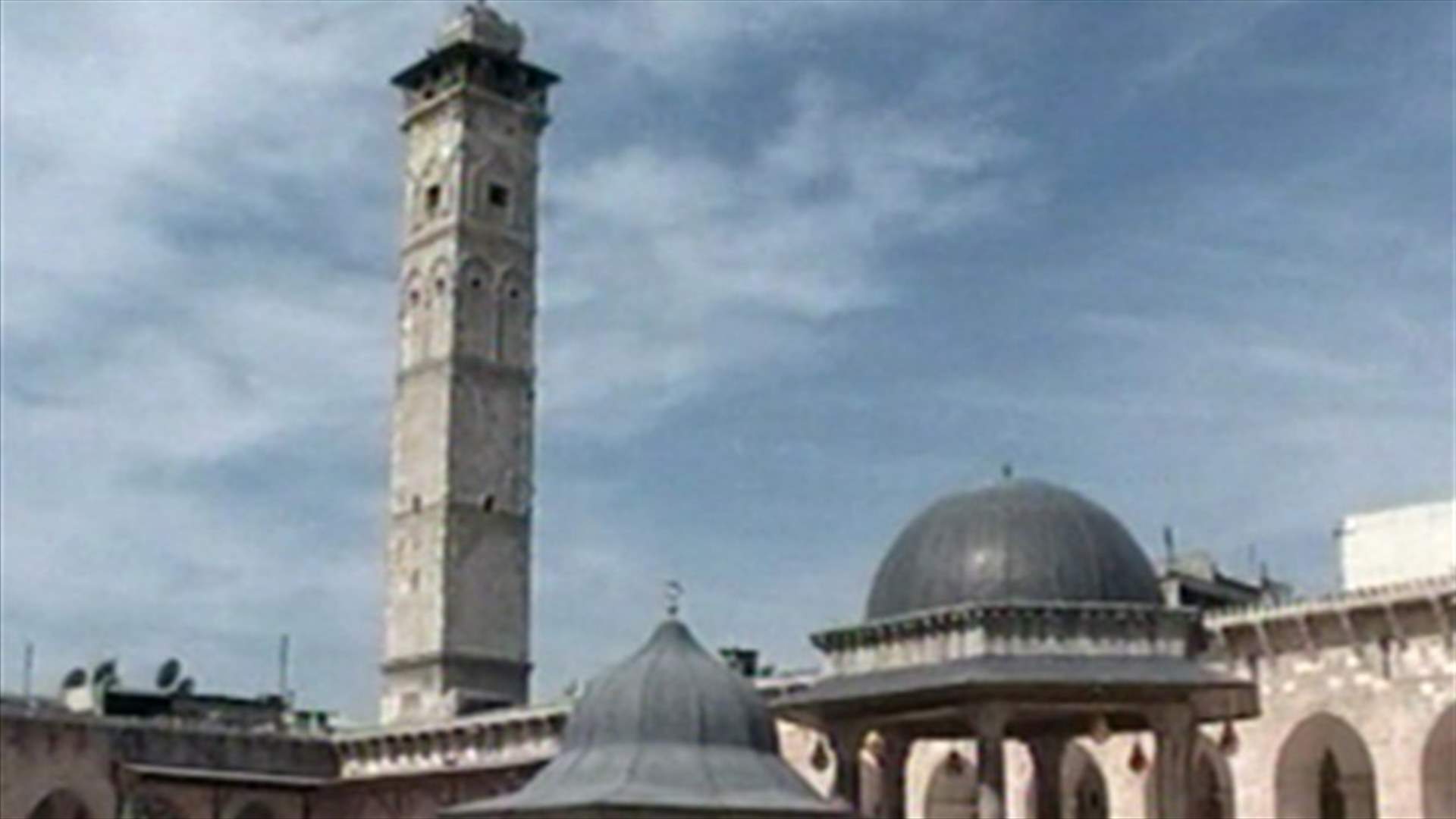 الجامع الاموي... آخر ضحايا المعارك في حلب