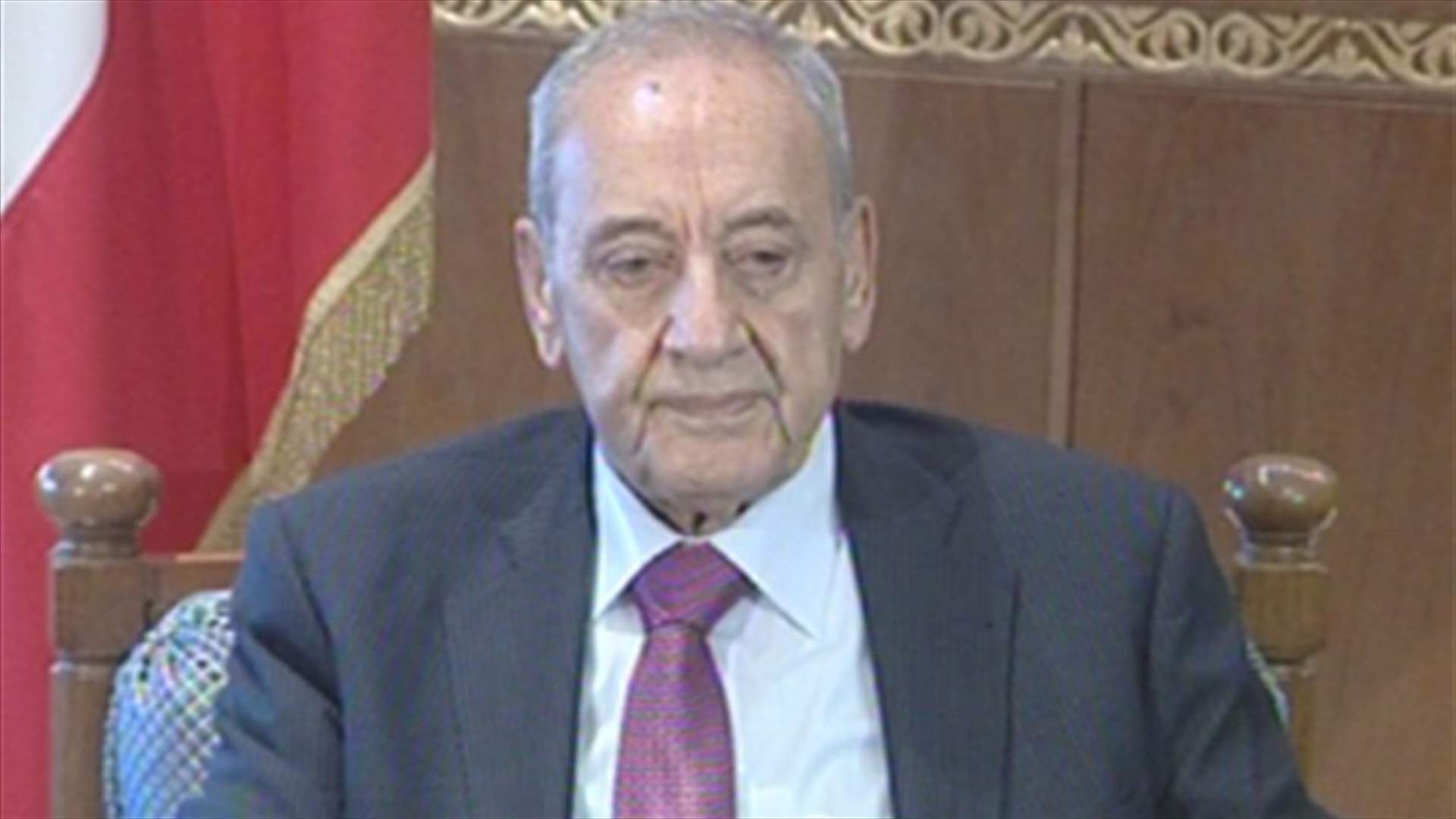 Berri calls for reaching electoral law representative of all parties