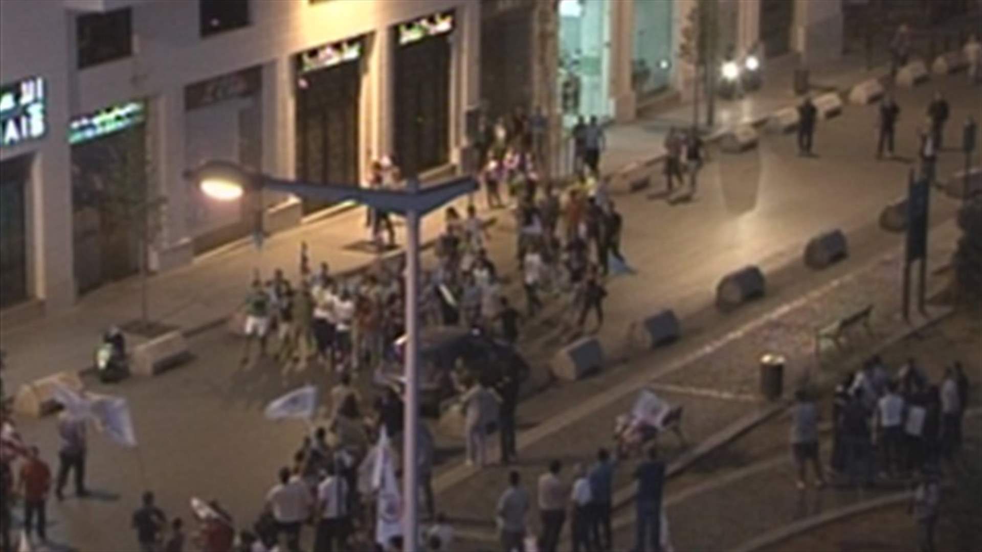 March 14 youth organizations set up tents outside Grand Serail, launch open sit-in 
