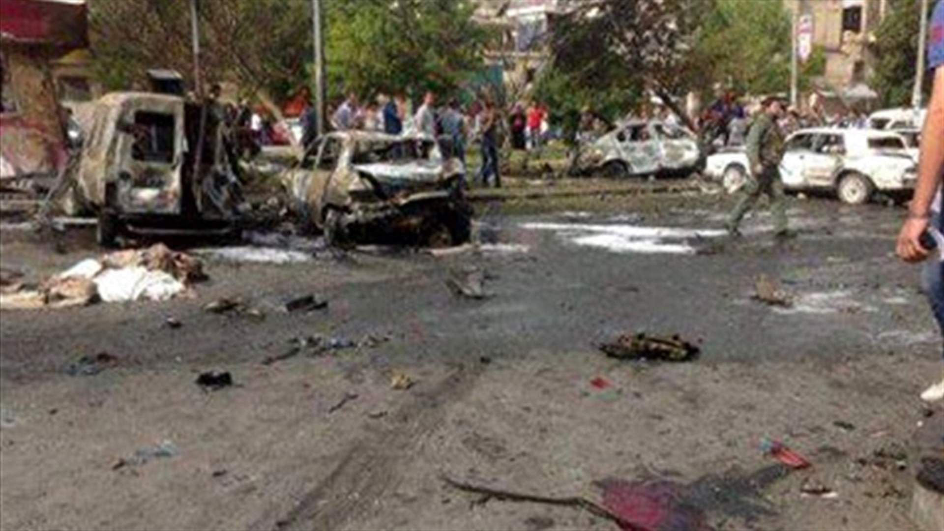 Several dead and wounded as car explodes in Christian city in Syria