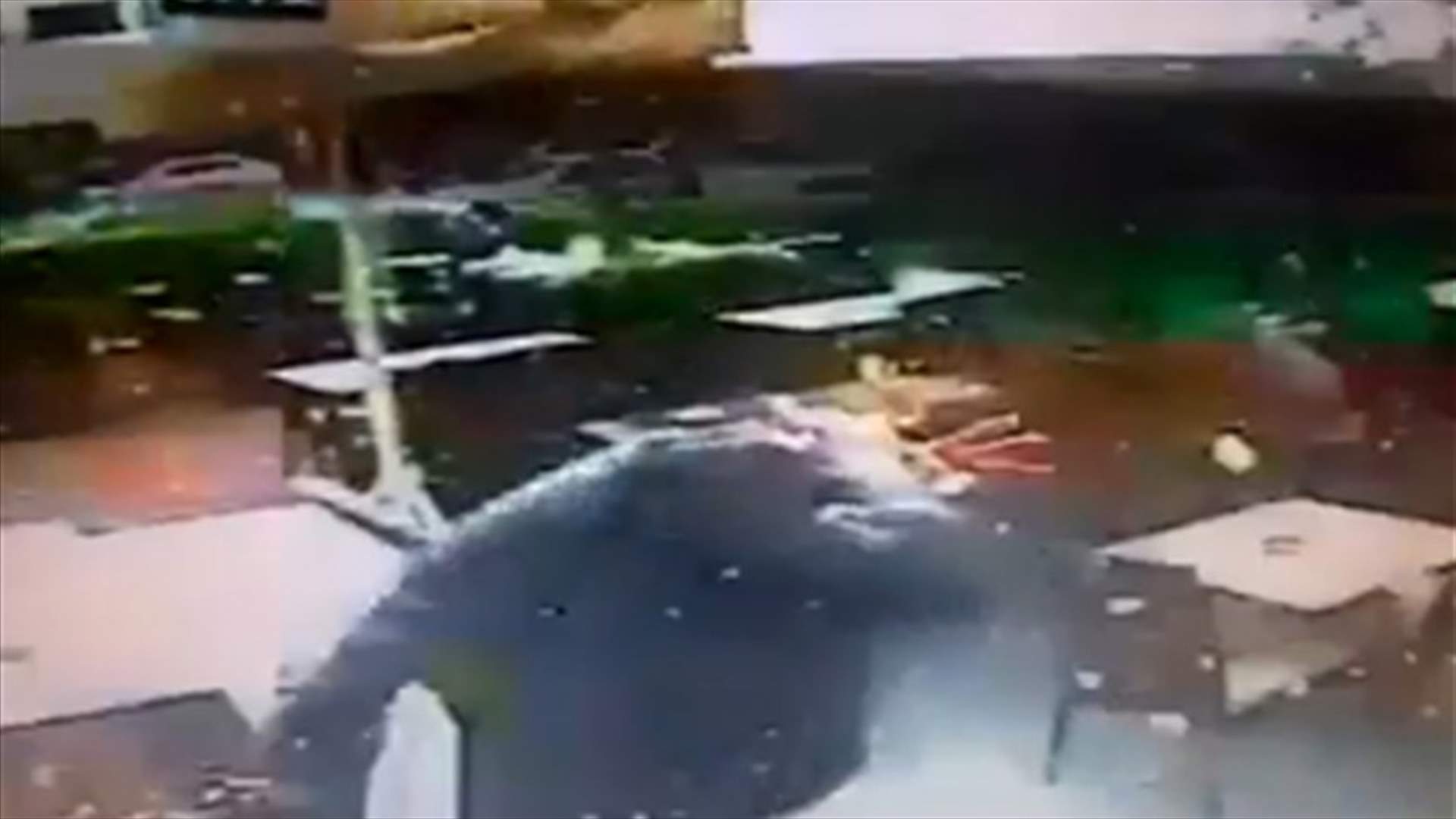 Two videos depicting the Achrafieh explosion the moment it happened